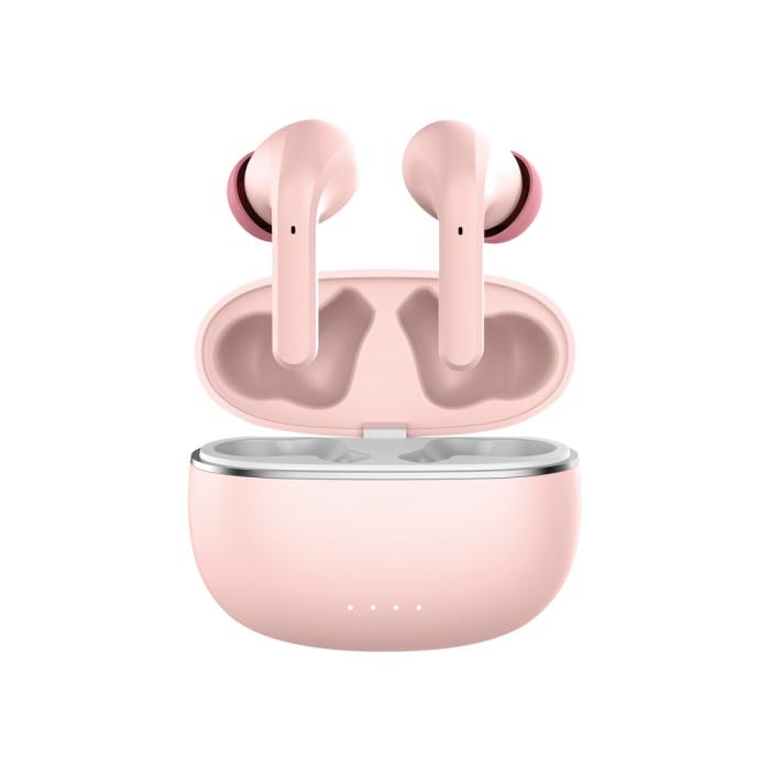 OEM - Bluetooth ANC-hörlurar TWE-210 Rosa