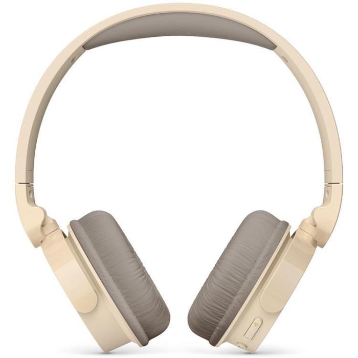 Philips - PHILIPS Trådlösa On-Ear Hörlurar,25h Speltid - Beige