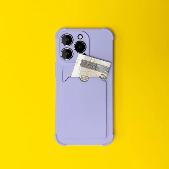 OEM - Armor Korthållare Skal iPhone 12 Pro Max - Raspberry