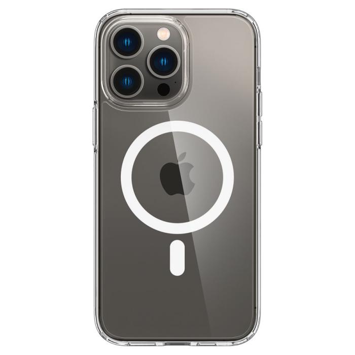 Spigen - Spigen iPhone 14 Pro Max Magsafe Skal Ultra Hybrid - Vit