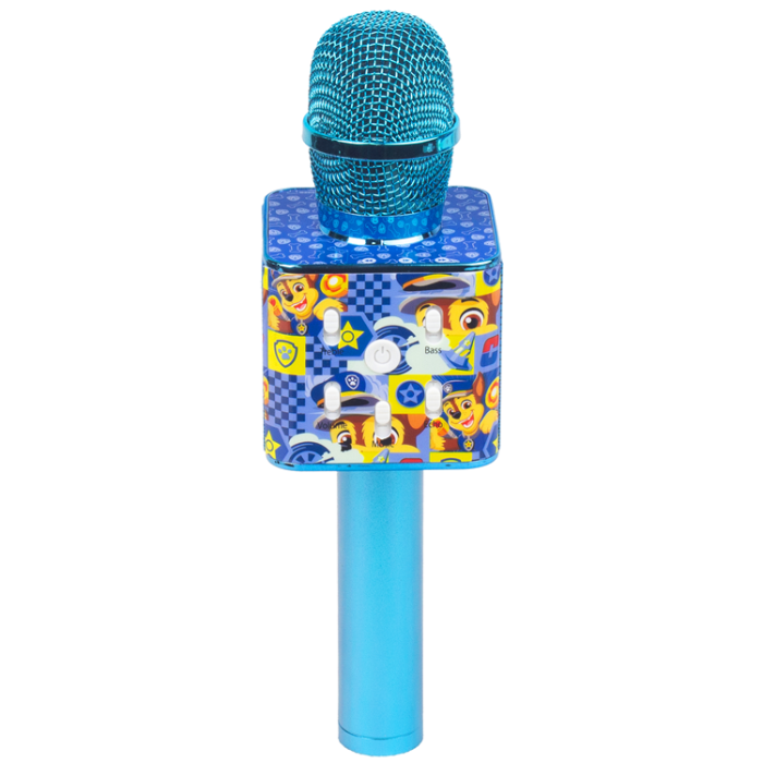 PAW PATROL - Paw Patrol Karaoke Bluetooth-Mikrofon med Högtalare - Blå