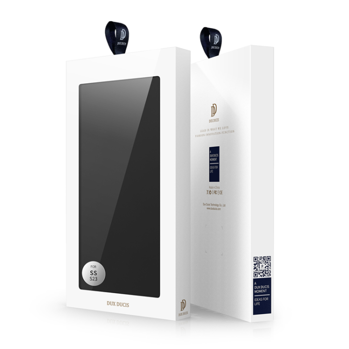 Dux Ducis - Dux Ducis Galaxy S23 Plus Plånboksfodral Skin Series - Svart