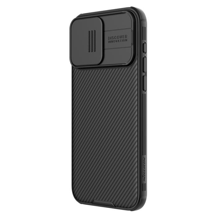 Nillkin - Nillkin iPhone 15 Pro Max Mobilskal CamShield Magnetic - Svart