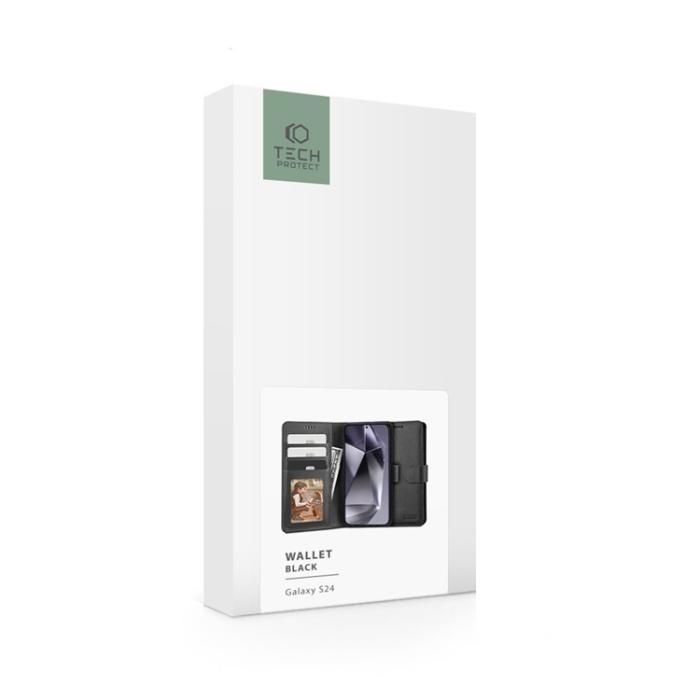 Tech-Protect - Tech-Protect Galaxy A15 4G/5G Plånboksfodral - Svart