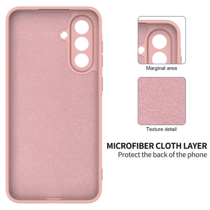 OEM - Mobilskal till Samsung Galaxy A57 Silikon - Rosa