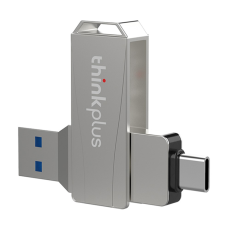 Lenovo - LENOVO Pendrive 64GB USB/USB-C Dual THINKPLUS MU252 - Silver