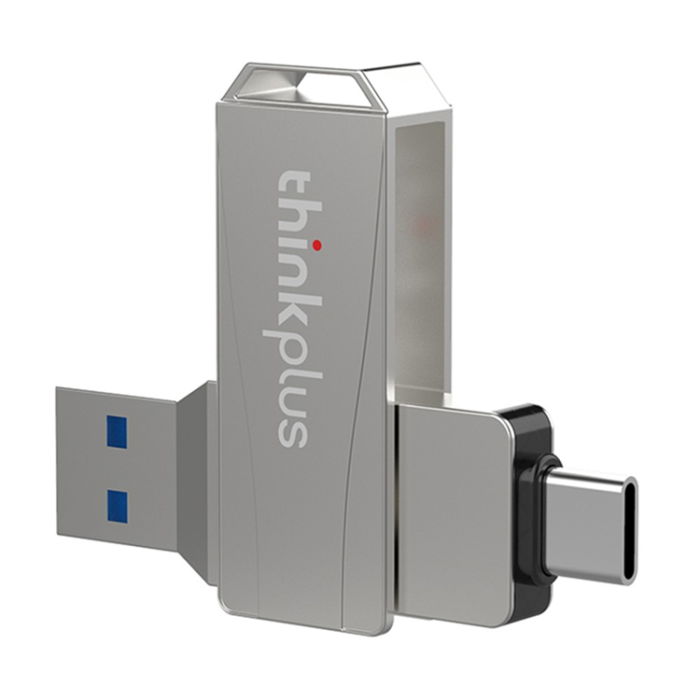 Lenovo - LENOVO Pendrive 64GB USB/USB-C Dual THINKPLUS MU252 - Silver