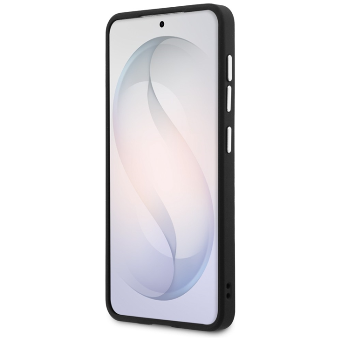 Guess - Guess Mobilskal För Galaxy S26 MagSafe Fixed Glitter Triangle - Silver