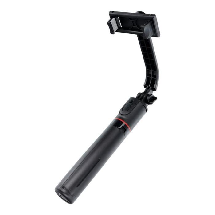 OEM - Combo Selfiestick med Tripod och fjärrkontroll Bluetooth SSTR-13 - Svart