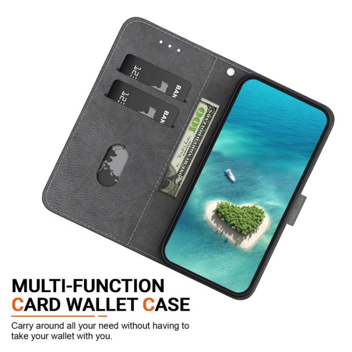 OEM - Samsung Galaxy S26 / S26 Pro Plånboksfodral Anti-Drop Konstläder - Plommonblomma