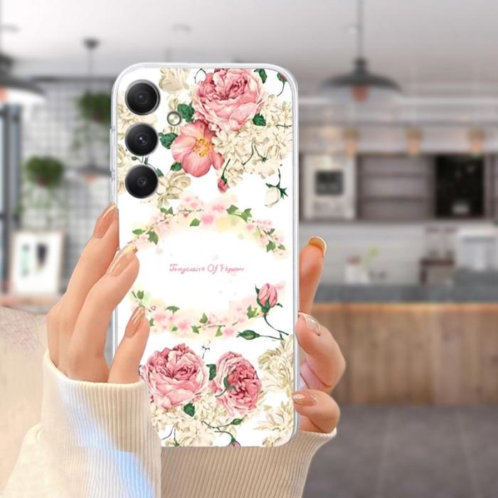 OEM - Mobilskal till Samsung Galaxy S26+ Soft TPU Mönstertryck - Rosa
