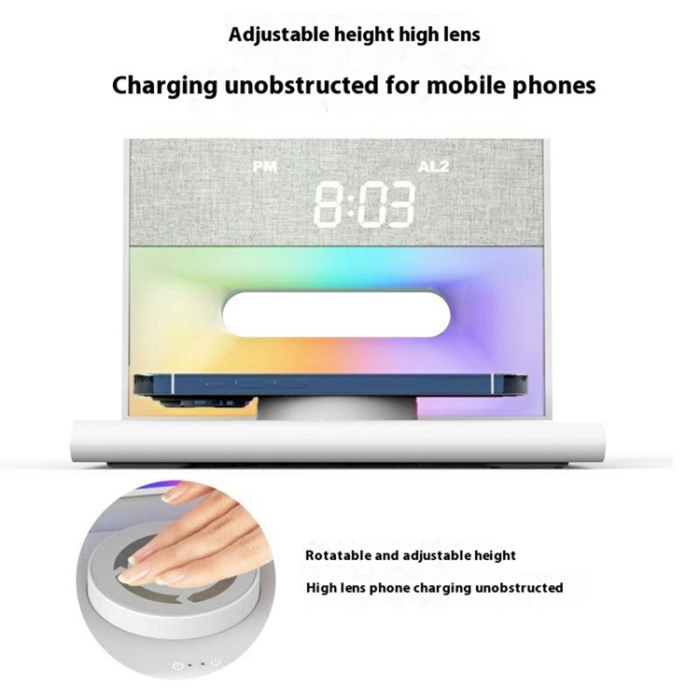 OEM - 3in1 Multifunktionell Trådlös Laddare Apple och Samsung