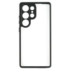 OEM - Mobilskal f&ouml;r Samsung Galaxy S26 Ultra St&ouml;tt&aring;lig PC + TPU - Svart+Transparent