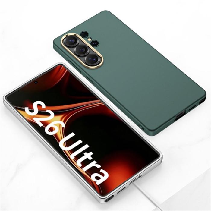 GKK - GKK Mobilskal för Samsung Galaxy S26 Ultra Stöttålig Slim Hard PC - Grön
