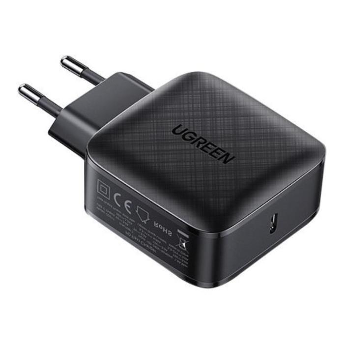 UTGATT1 - Ugreen Fast Väggladdare USB-C 65W - Svart