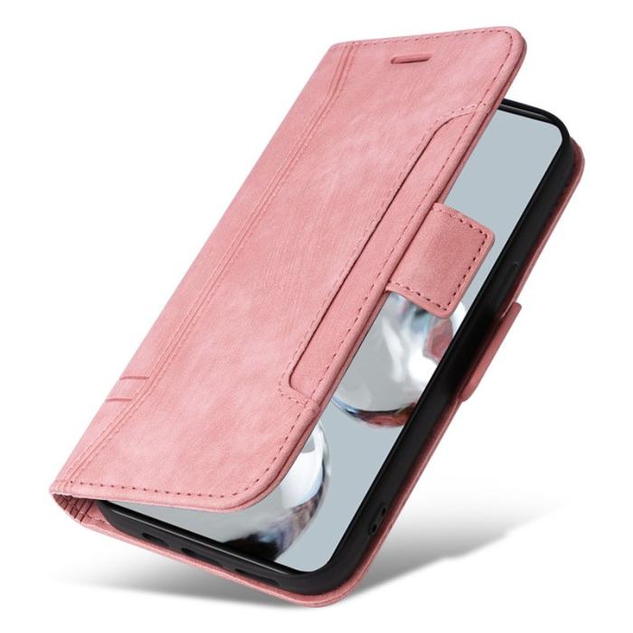 BETOPNICE - BETOPNICE 001 Plånboksfodral Konstläder - Rosa för Xiaomi 12T 5G/12T Pro 5G