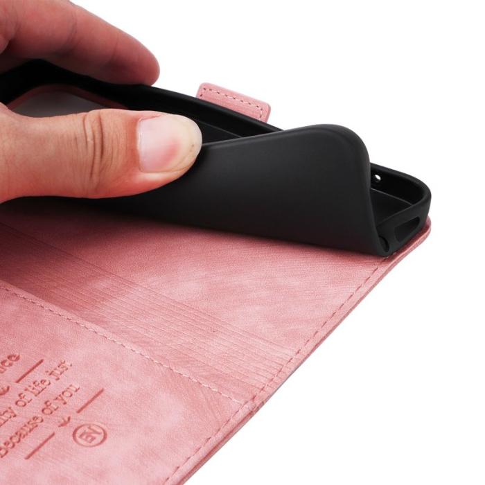 BETOPNICE - BETOPNICE 001 Plånboksfodral Konstläder - Rosa för Xiaomi 12T 5G/12T Pro 5G