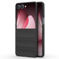 A-One Brand - Galaxy Z Flip 7 Mobilskal Anti-Drop TPU Rugged - Svart