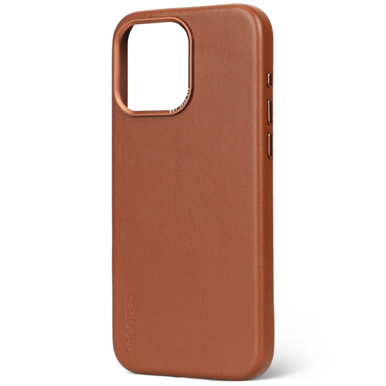 Decoded iPhone 15 Pro Max Mobilskal MagSafe Läder - Brun | 2353 | AlltMobil