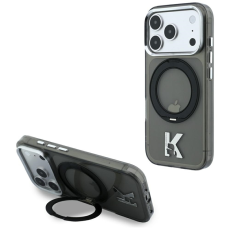 KARL LAGERFELD - Karl Lagerfeld Mobilskal F&ouml;r iPhone 17 Pro/18 Pro Magsafe IML Ringst&auml;ll