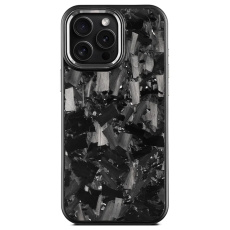 A-One Brand - iPhone 16 Pro Mobilskal Aramid Fiber med metallbåge - Svart