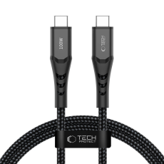 Tech-Protect - Tech-Protect USB-C till USB-C kabel Ultraboost 1m PD 100W - Svart