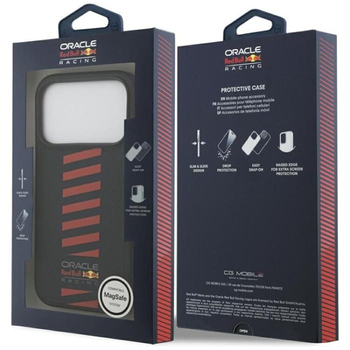 Red Bull - Red Bull iPhone 17 Pro Mobilskal MagSafe Meshed Powerbar - Marinblå