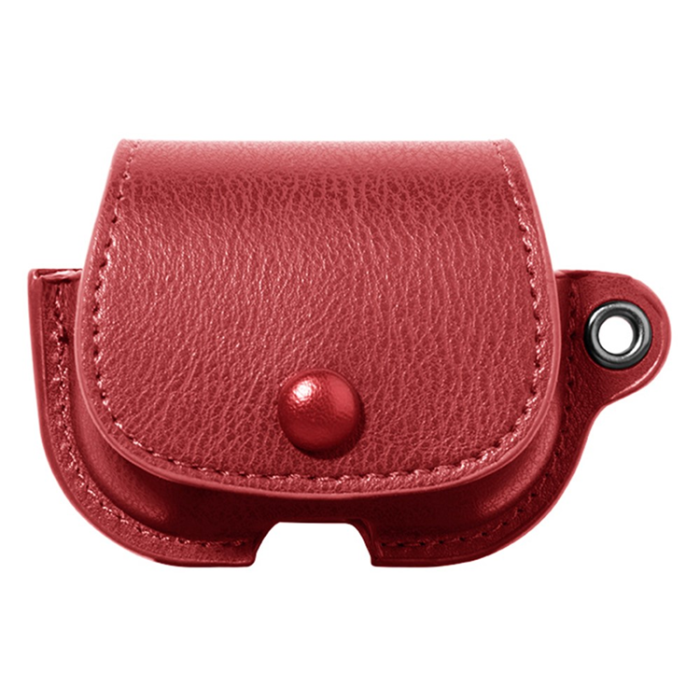 A-One Brand - AirPods Pro 3 Skal Ryggsäck Läder + PC - Röd