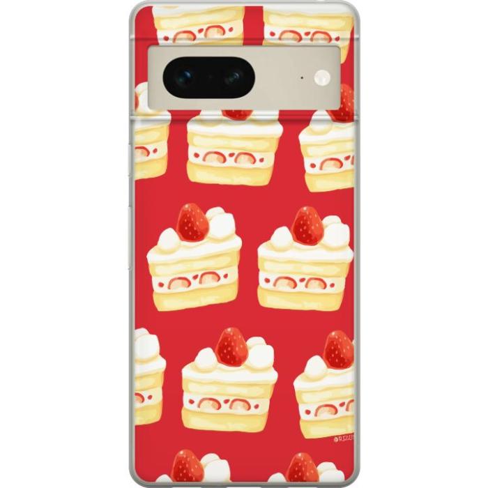 iSecrets - Mobilskal till Google Pixel 7 med Tårta