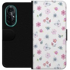 iSecrets - Plånboksfodral till Huawei nova 8 Pro med Blommor och fjärillar