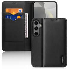 A-One Brand - Dux Ducis Galaxy S25 Plånboksfodral Hivo RFID - Svart