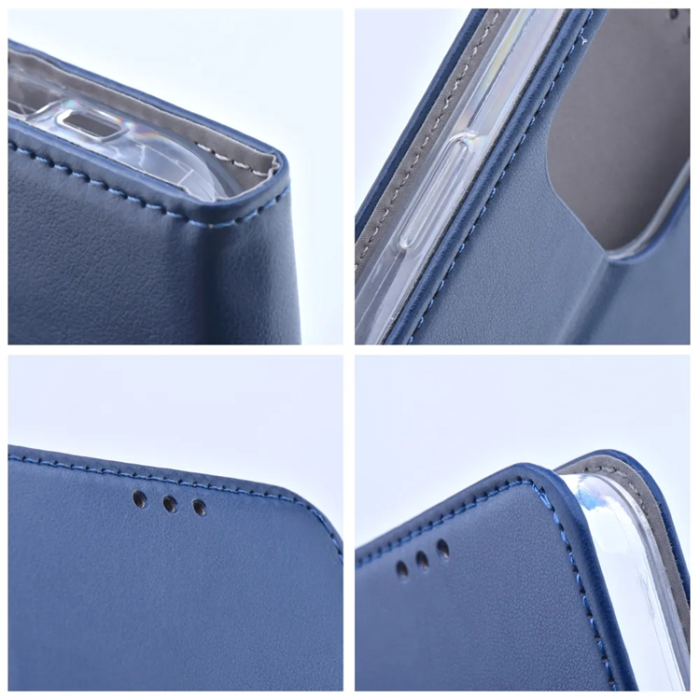 OEM - Realme 14 Pro Plus Plånboksfodral Smart Magento - Marinblå