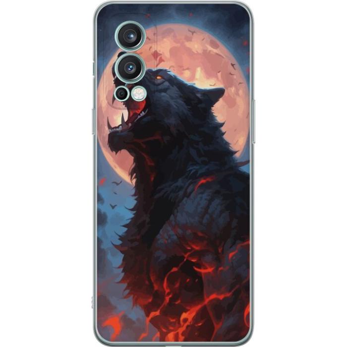 iSecrets - Mobilskal till OnePlus Nord 2 5G med Ylande varg