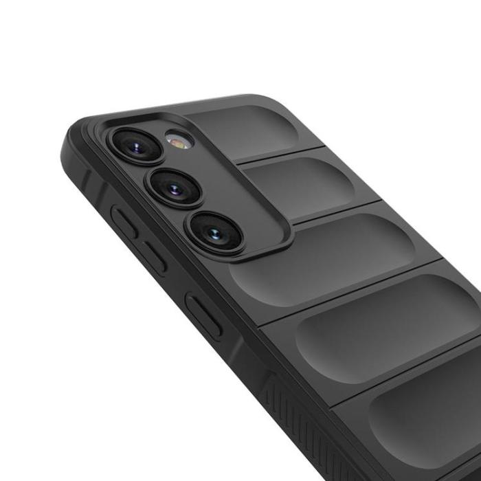 OEM - Galaxy S23 Plus Skal Magic Shield Flexible Armored - Svart