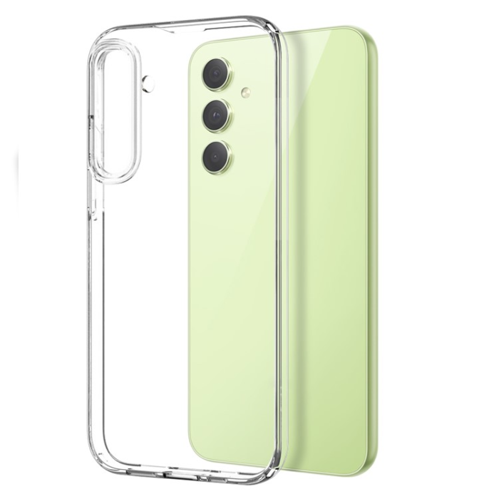 A-One Brand - Galaxy A54 5G Mobilskal Soft TPU med Härdat glas - Clear