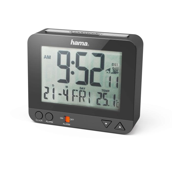 UTGATT - HAMA Väckarklocka RC550 Radio - Svart