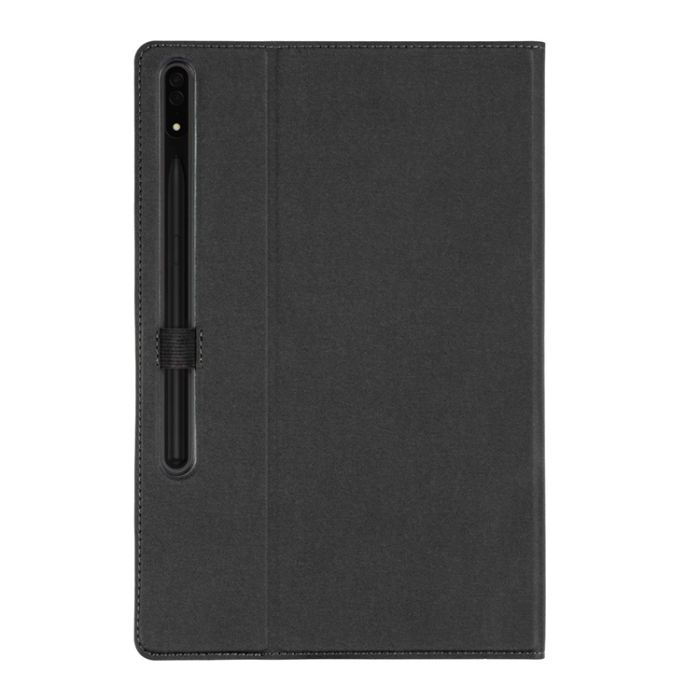 UTGATT1 - Galaxy Tab S8 Plus 12.4 Fodral Folio - Svart