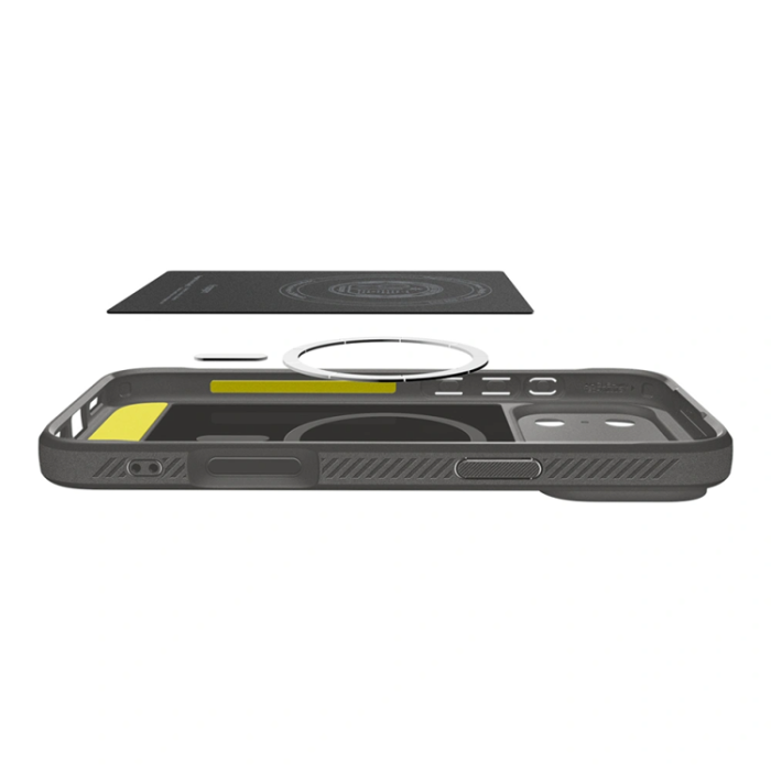 Spigen - Spigen iPhone 17 Pro Max Mobilskal Magsafe Rugged Armor - Grå