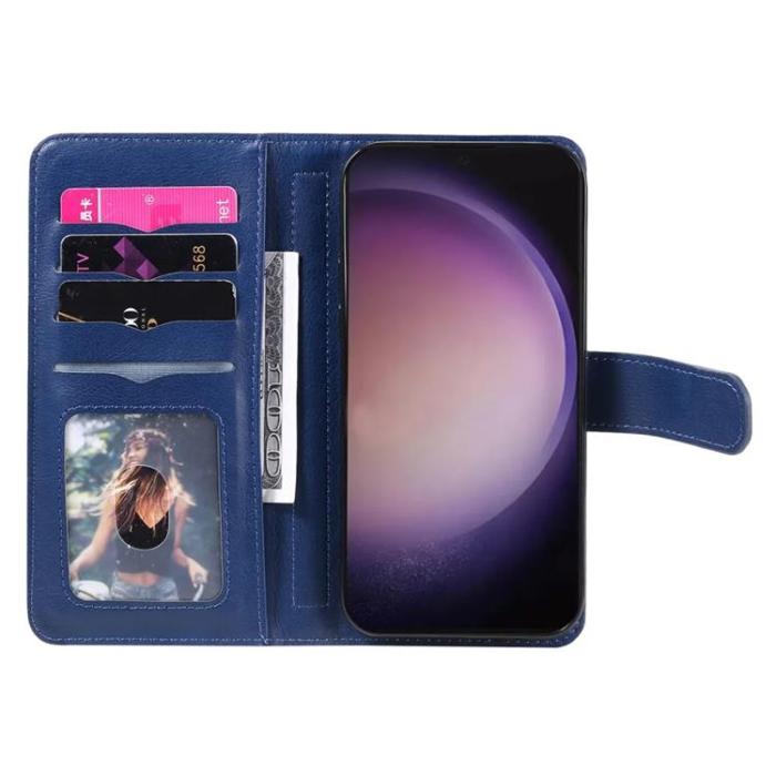 Taltech - Galaxy S24 Ultra Plånboksfodral - Blå