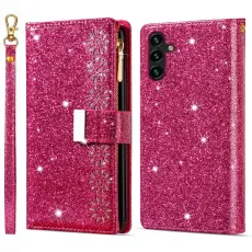 OEM - Starry Sky Samsung Galaxy S26 Fodral &Auml;kta L&auml;der - Rosa