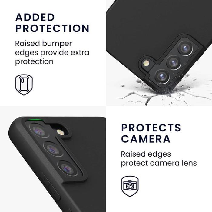 OEM - Soft TPU Gel Skal Galaxy S22 Plus - Svart