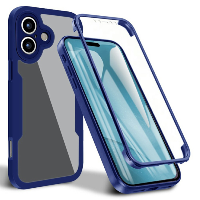 A-One Brand - iPhone 17 Mobilskal Acrylic + TPU - Blå