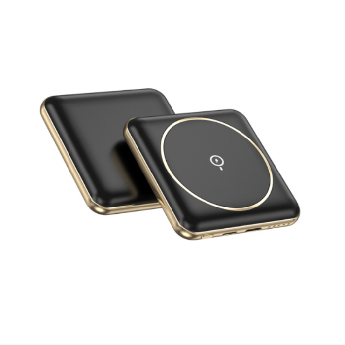 UTGATT1 - Magsafe Mini Magnetic Trådlös Powerbank 5000 mAh - Svart
