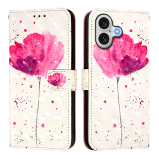 A-One Brand - iPhone 17 Plånboksfodral Printing Pattern Med Strap
