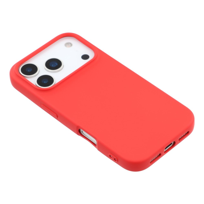 A-One Brand - iPhone 17 Pro Max Mobilskal Arc Edge 2.0mm TPU - Röd