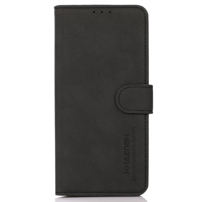 KHAZNEH - KHAZNEH Nothing Phone 1 Plånboksfodral Folio Flip - Svart