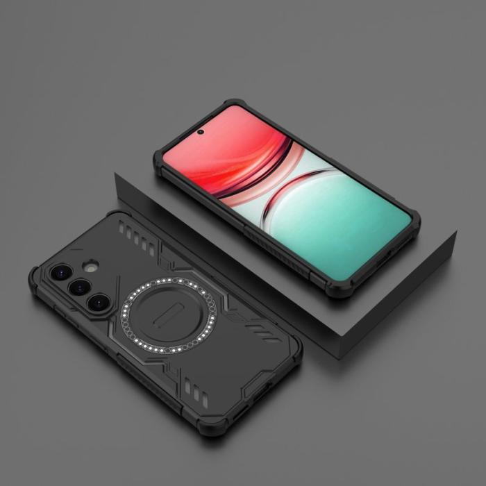 OEM - Mobilskal till Samsung Galaxy S26/S26 Pro Magnetiskt Butterfly Armor - Svart