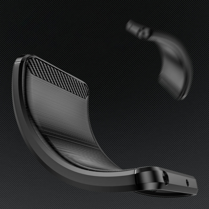OEM - Xiaomi 13 Pro Skal Carbon Silicone Flexible - Svart
