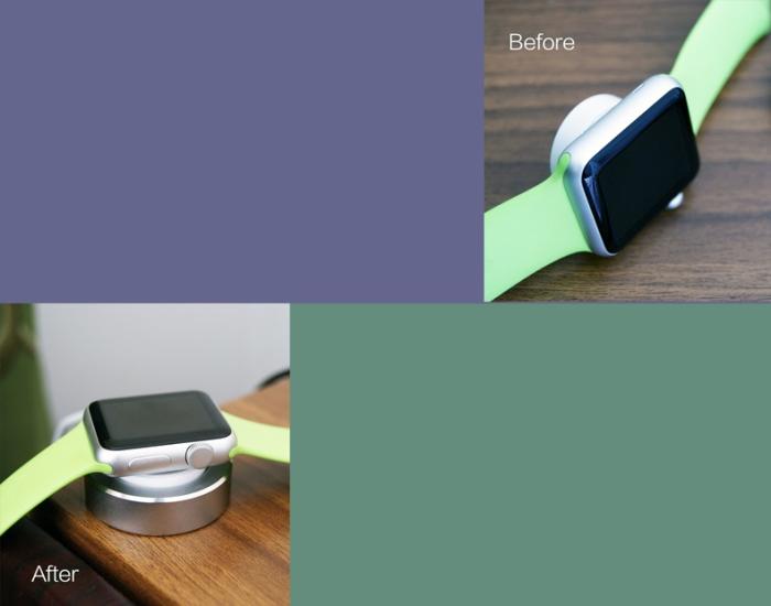UTGATT5 - TinyOne Dock till Apple Watch - Mörk Grå