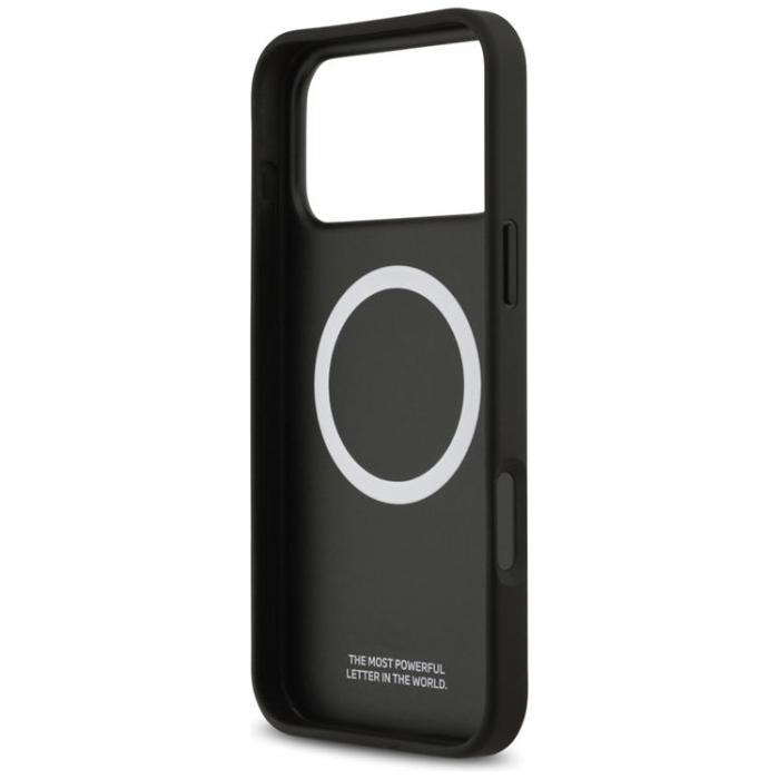 BMW - BMW iPhone 17 Pro Max Mobilskal MagSafe M Kevlar Lines & Logo - Svart